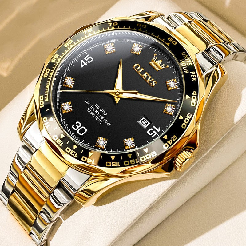 Submariner Quartz Luminous Men's Watch