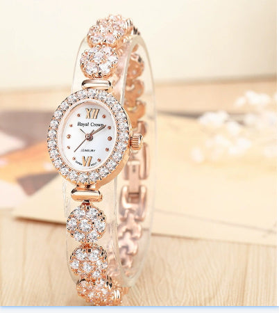Watch Bracelet Quartz Full Star Diamond Women's Watch