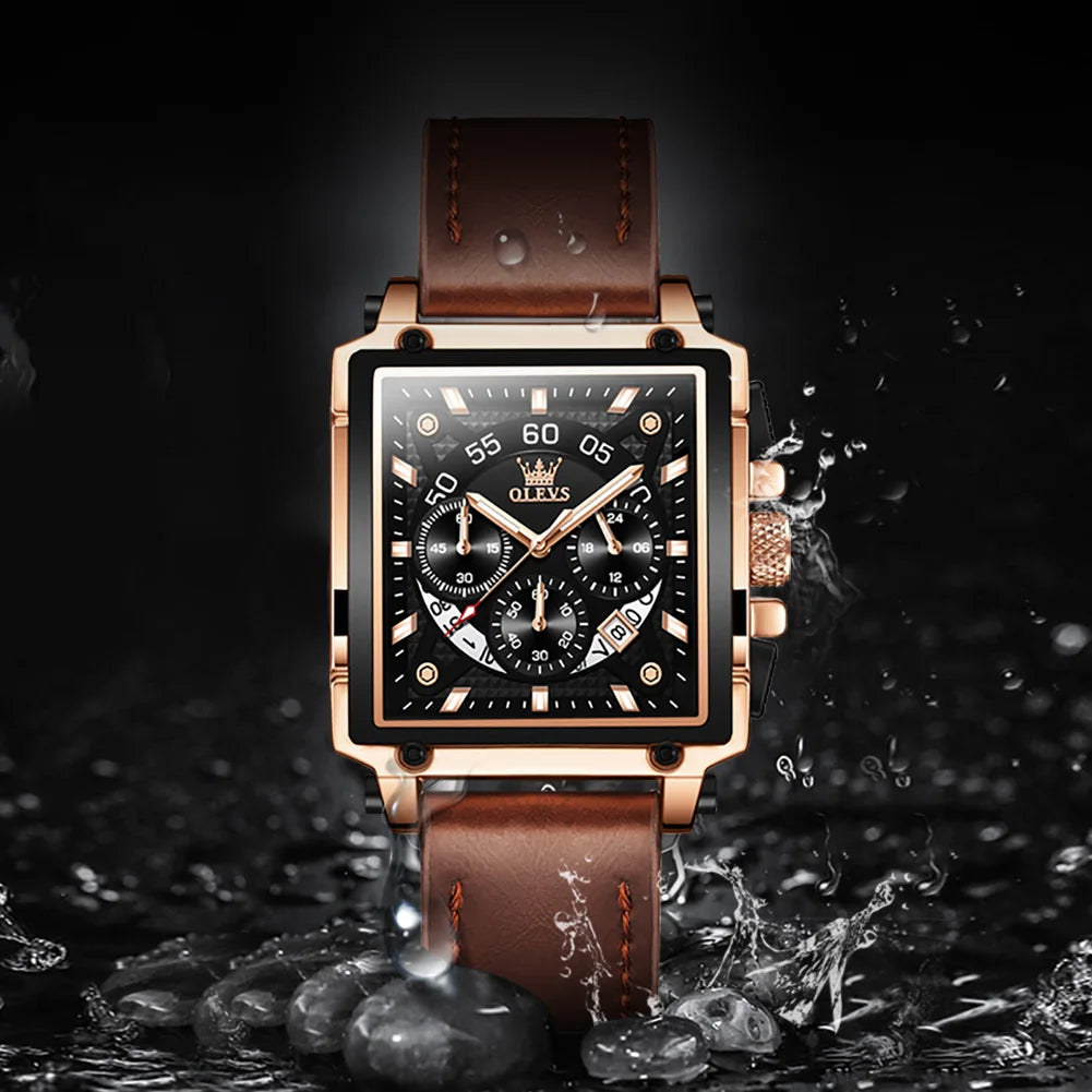 Square Quartz Watch