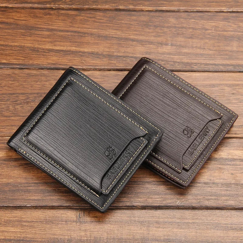 Short Leather Brand Wallet