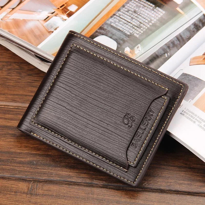 Short Leather Brand Wallet