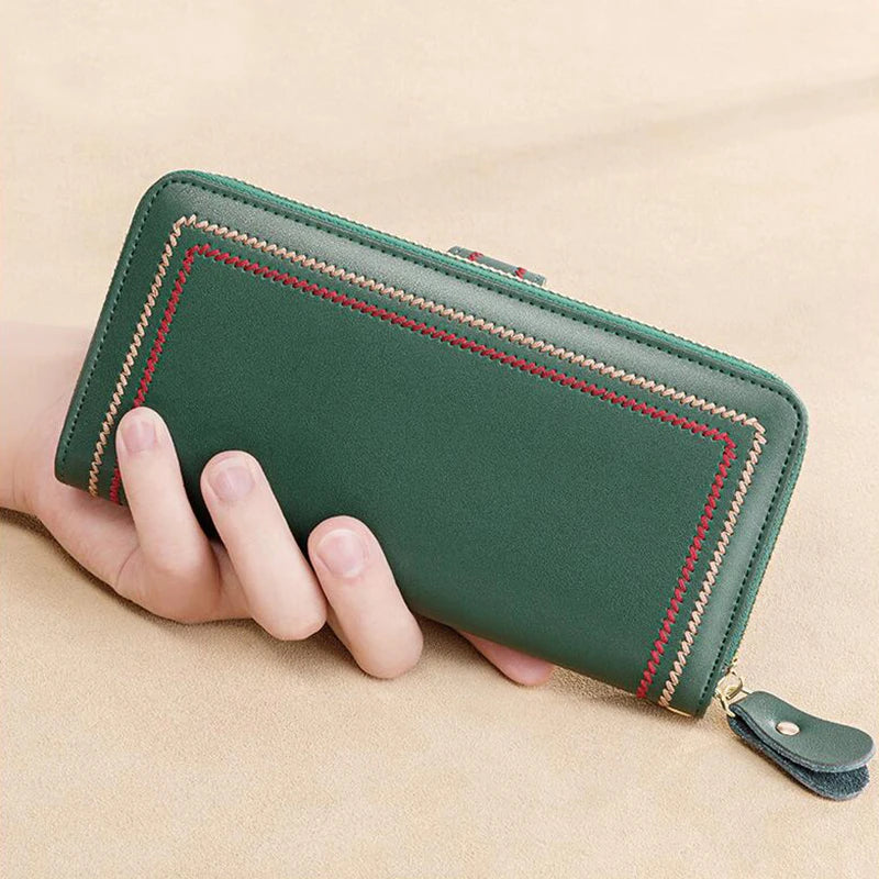 Multi Function Women Wallet Anti RFID Card Holder