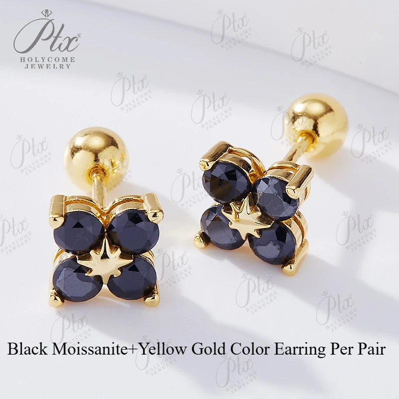 BloomCharm Moissanite Earrings