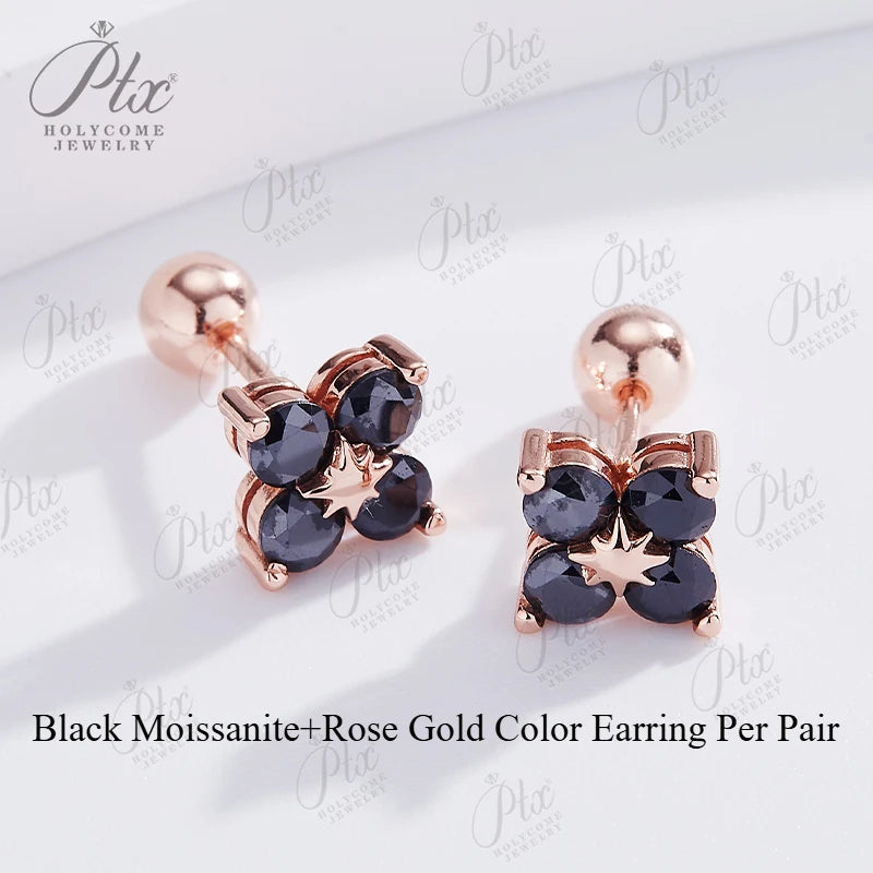 BloomCharm Moissanite Earrings