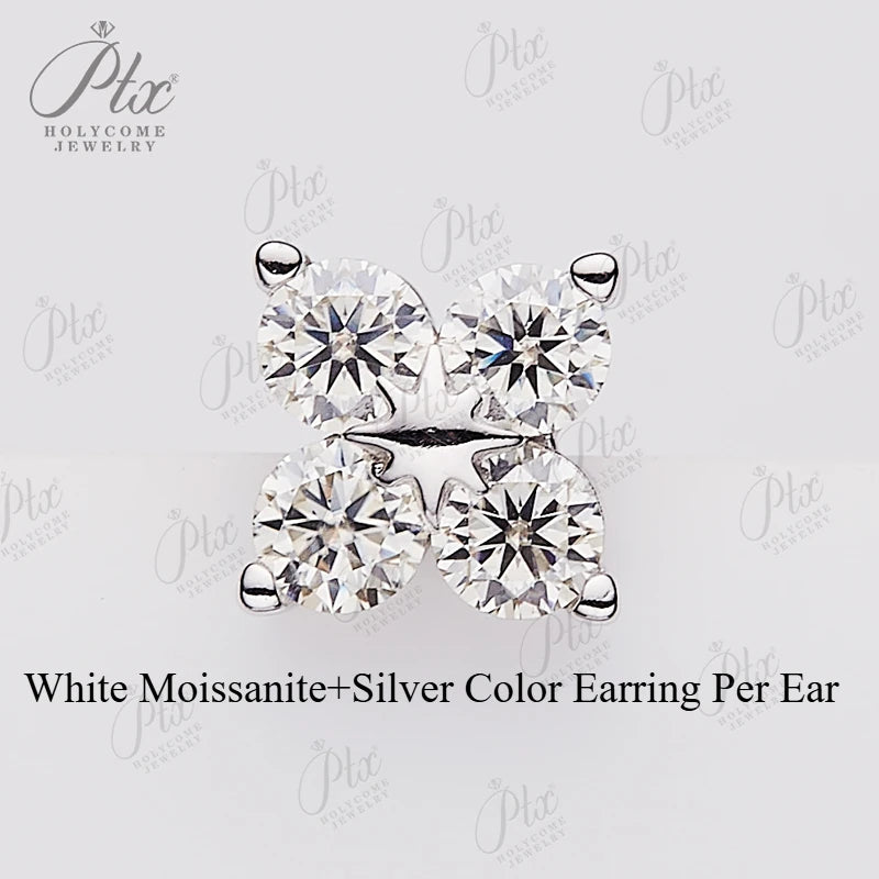 BloomCharm Moissanite Earrings