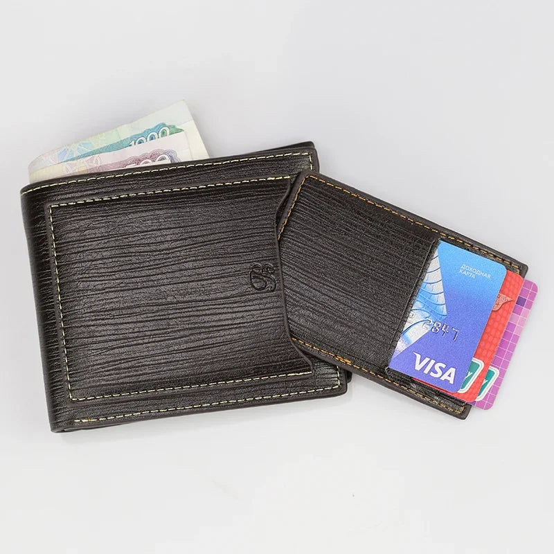 Short Leather Brand Wallet