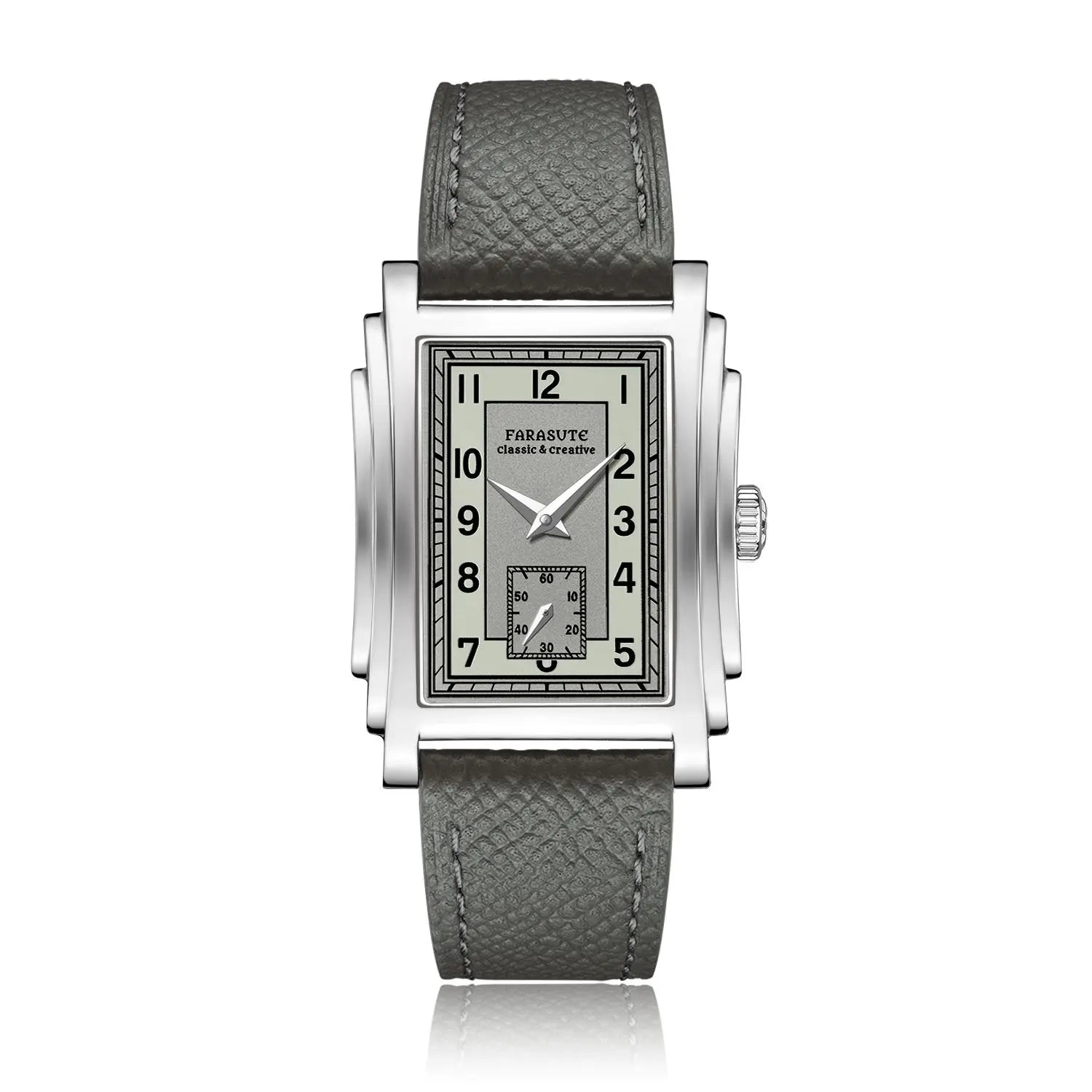 FARASUTE Retro Square Mechanica Watch
