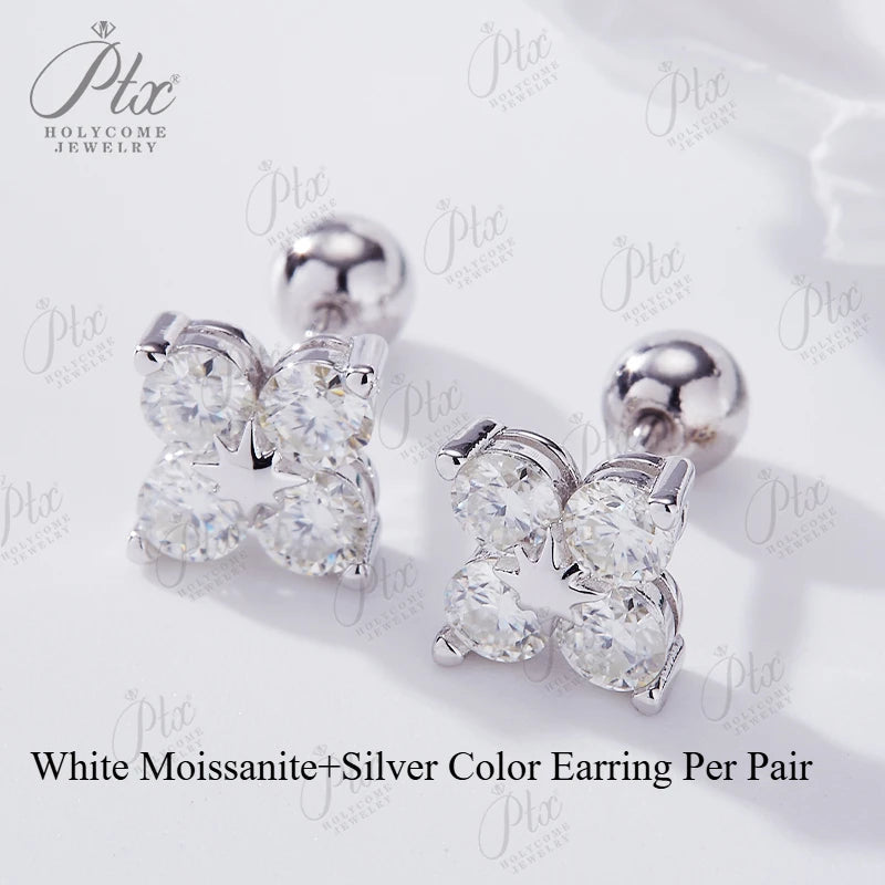 BloomCharm Moissanite Earrings