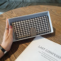 Long Genuine Leather Women Wallet