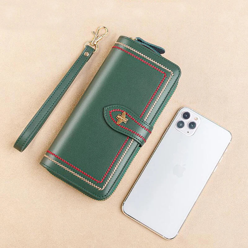 Multi Function Women Wallet Anti RFID Card Holder