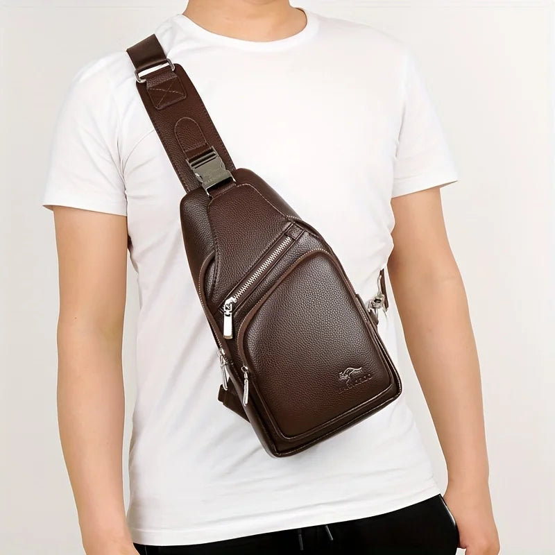 Vintage Leather Sling Bag