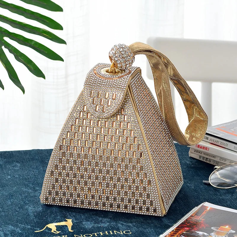 TriLuxe Crystal Bag