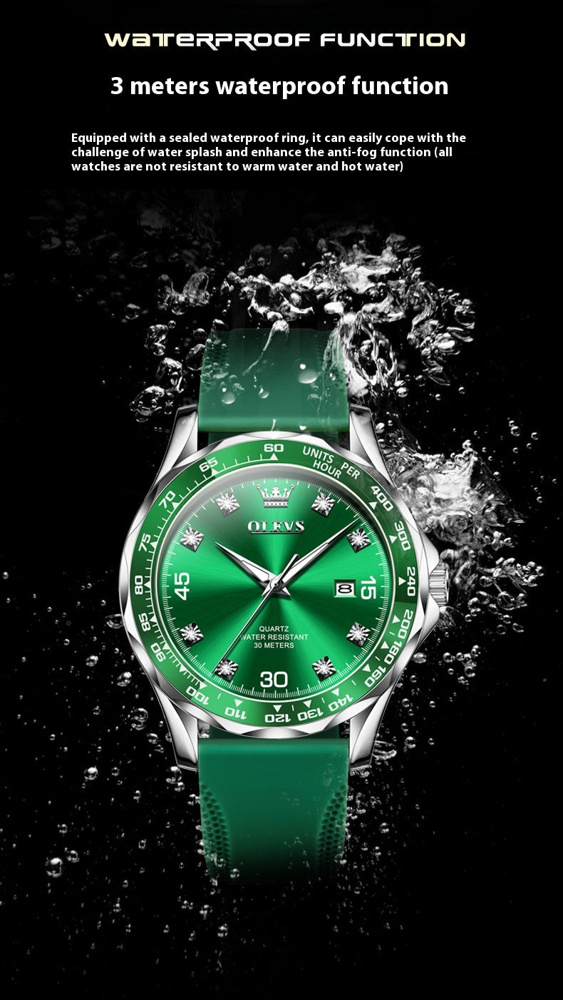 Submariner Quartz Luminous Men's Watch