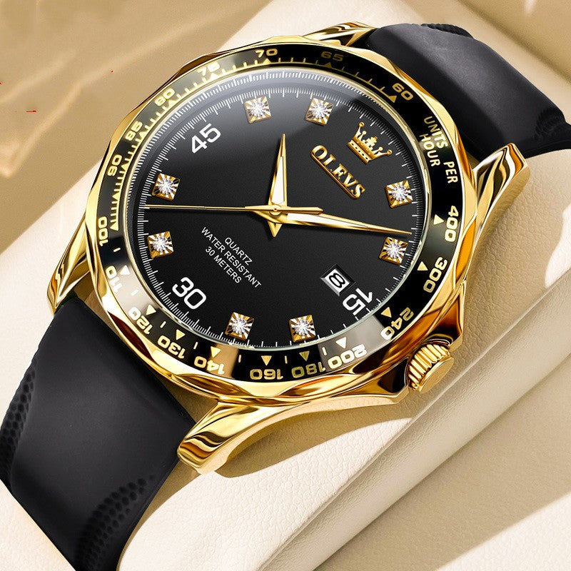 Submariner Quartz Luminous Men's Watch