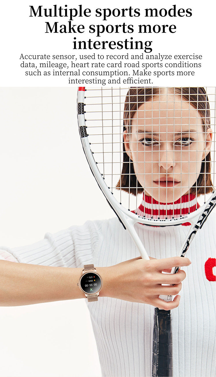 Women's Smart Watch, Heart Rate, Bluetooth Bracelet Sports Watch